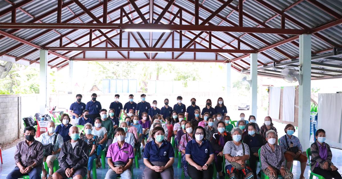 คณะพยาบาลศาสตร์ จัดโครงการ 1 คณะ 1 ชุมชนนวัตกรรม ประจำปี 2565   
